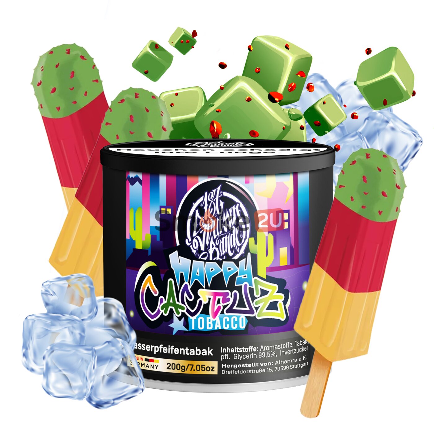 187 Strassenbande Shisha Tabak (200g) #037 SWEET CACTUZ, 27,90
