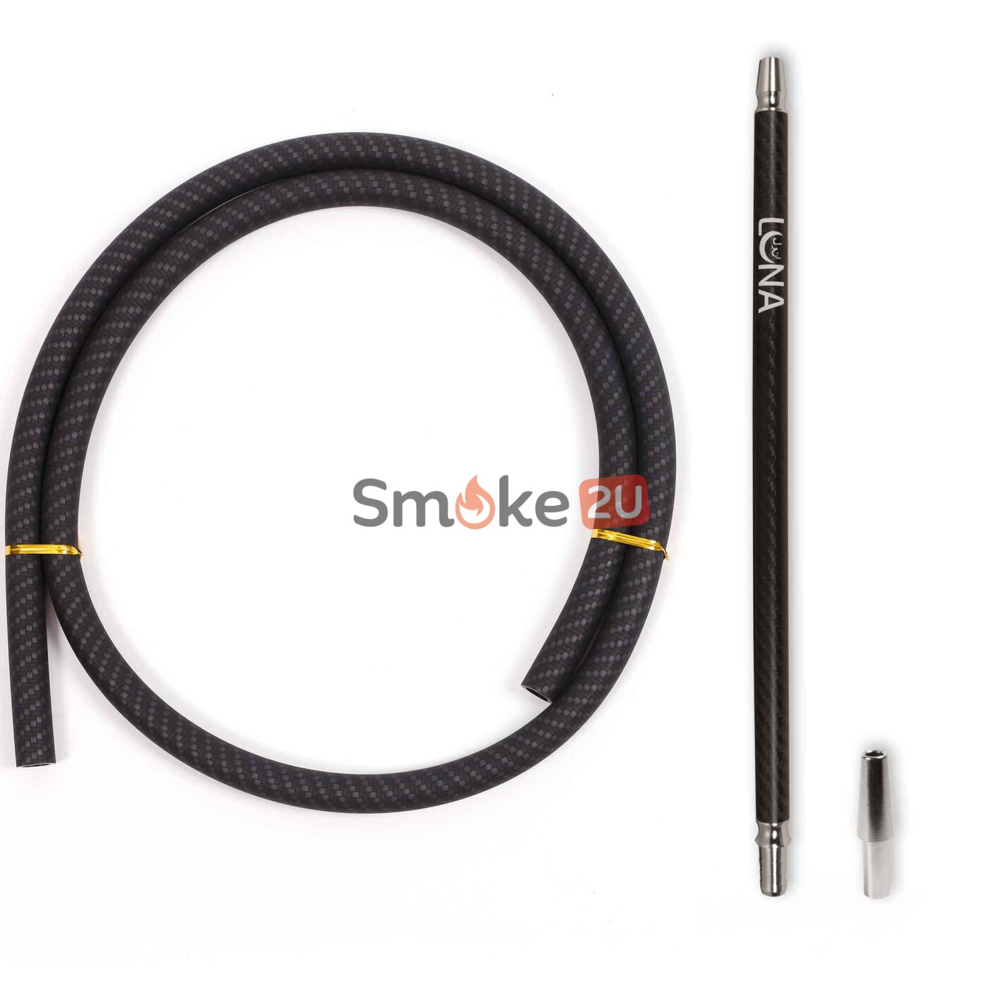 Luna Schlauch Set Carbon Black