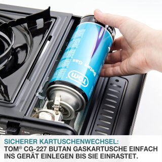 TOM® Gaskartusche CG-227g Imex XL