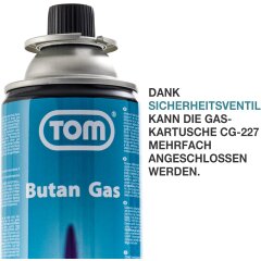 TOM® Gaskartusche CG-227g Imex XL