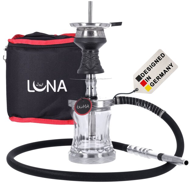 Luna Hookah - Vacanza SILVER with cutting