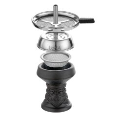 Luna Hookah - Vacanza SILVER with cutting