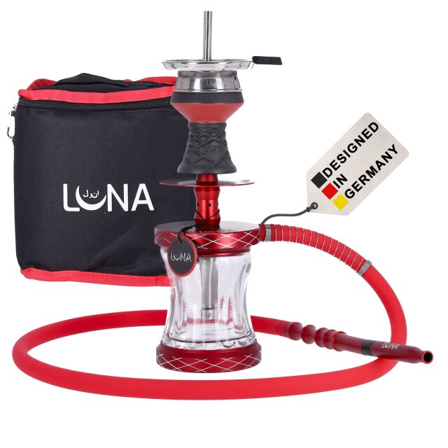Luna Hookah - Vacanza RED with cutting
