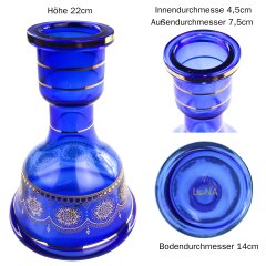 Luna Tradi Bowl - small - deep blue