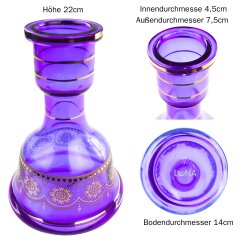 Luna Tradi Bowl - small - deep purple