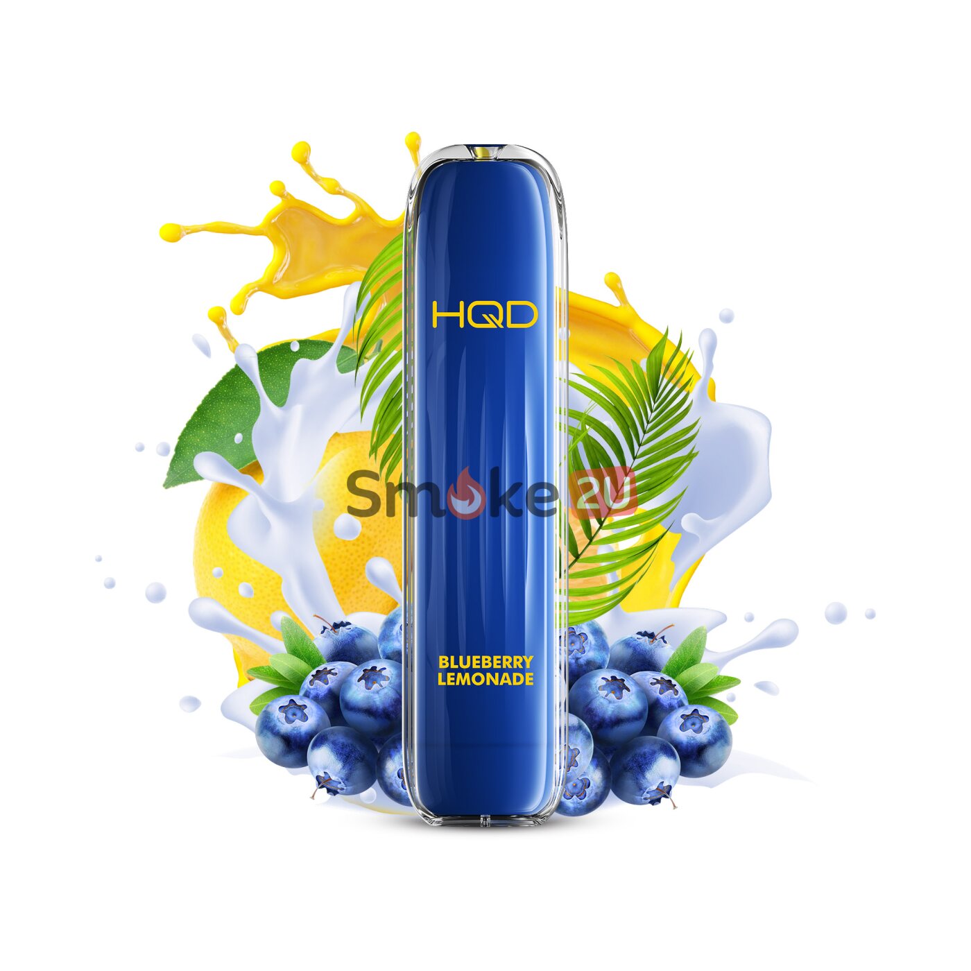 HQD Surv E-Zigarette / E-Shisha mit Nikotin | Blueberry Lemonade, 6,50