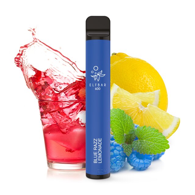 ELFBAR 600 Vape (Nikotinfrei) - Blue Razz Lemonade