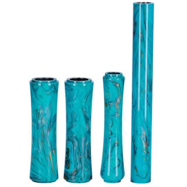 NZ Shisha - Butterfly Sleeve Set Türkis Gold