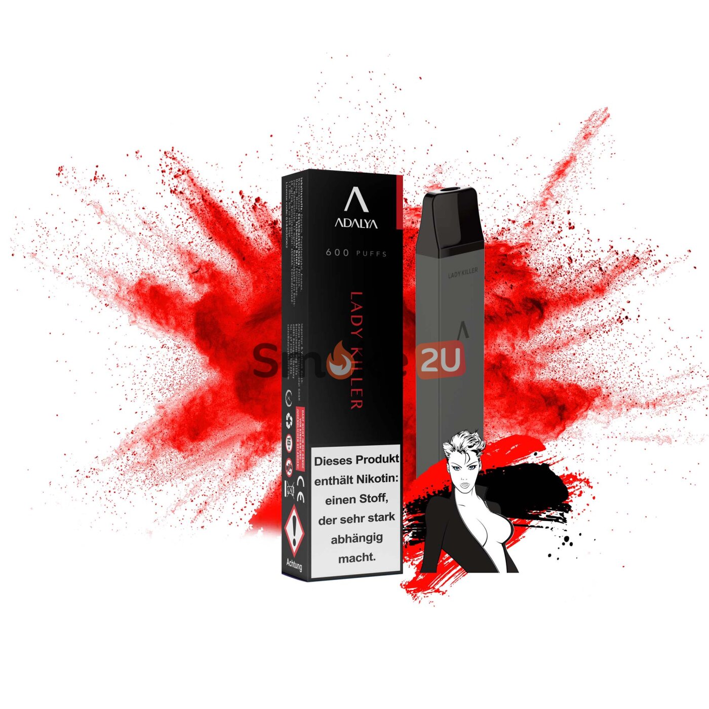 elfbar elfa master akku ADALYA ADL 16000 Puffs 16K Buy Disposable Vape No MOQ European Warehouse  Shipping main image 1