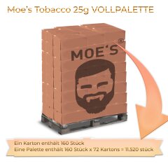 MOE`S Tobacco Shisha Tabak 25g - Wild Green