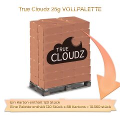 True Cloudz Shisha Tabak 25g - (Sixteen) Red Queen