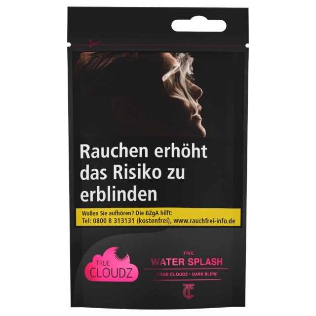 True Cloudz Dark Blend Shisha Tabak 25g - (Five) Water Splash