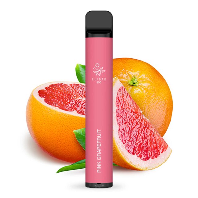 ELFBAR 600 Vape (Nikotin) - Pink Grapefruit