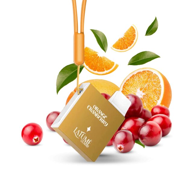 La Fume Vape (Nikotin) - Orange Cranberry (MHD 30.06.2024)