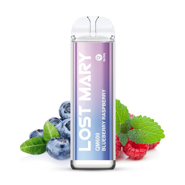 Lost Mary QM600 Vape (Nikotin) - Blueberry Raspberry