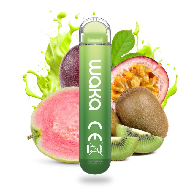 WAKA soREAL Vape (Nikotin) - Kiwi Passion Guava