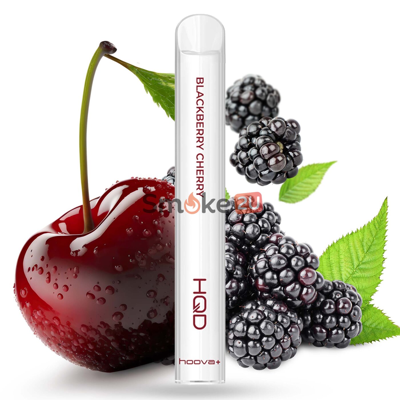 HQD HOOVA+ E-Zigarette / E-Shisha mit Nikotin | Blackberry Cherry, 2,99