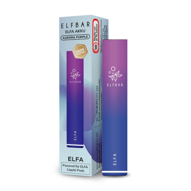 Elfa Akku 500mAh Aurora Lila