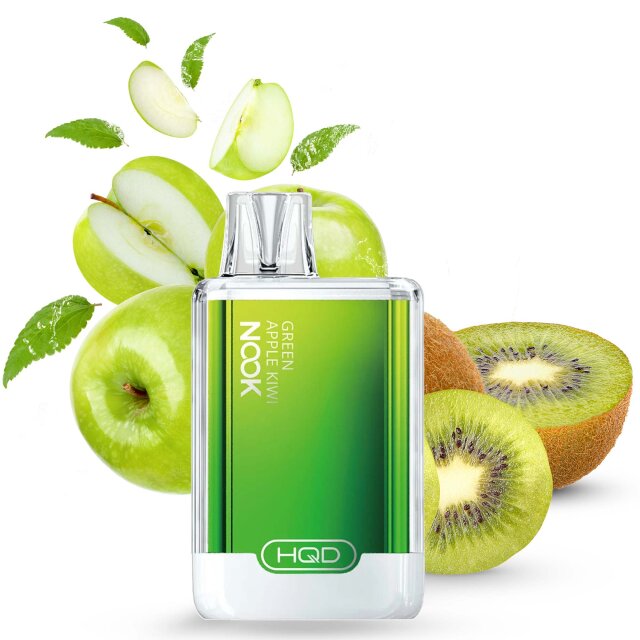 HQD Nook - Green Apple Kiwi - Einweg Vape