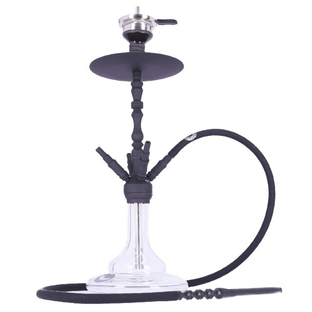 CRT Shisha - Headhunter Eco 4.0 Black Transparent