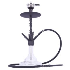 CRT Shisha - Headhunter Eco 4.0 Black Transparent