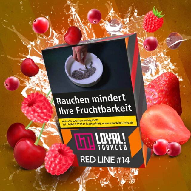 Loyal Shisha Tabak 25g - RED LINE #14