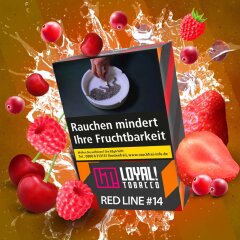Loyal Shisha Tabak 25g - RED LINE #14