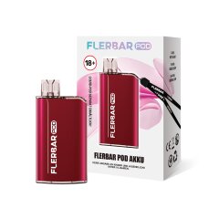 Flerbar Pod Akkuträger - Red