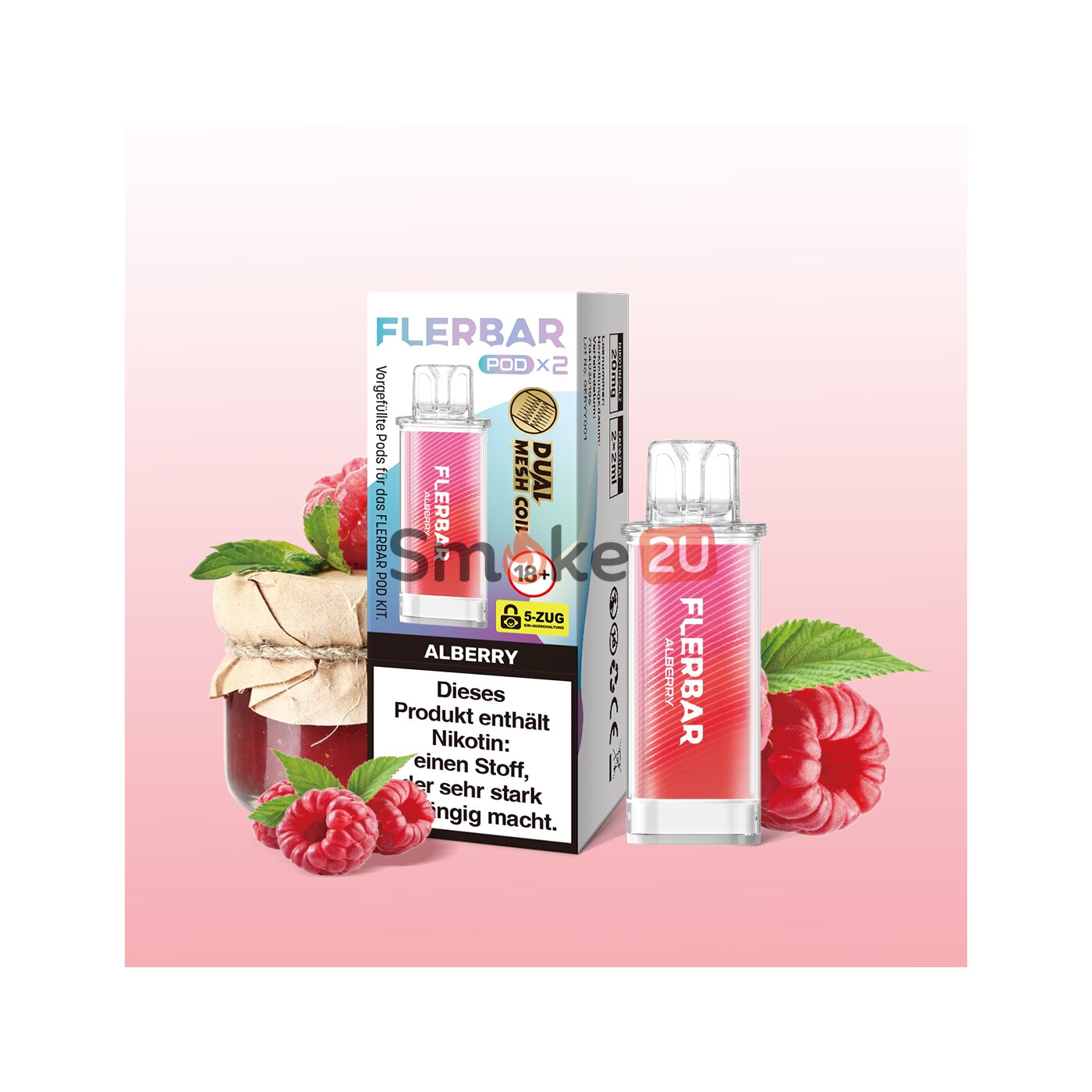 Flerbar Pod (2er Pack) Alberry
