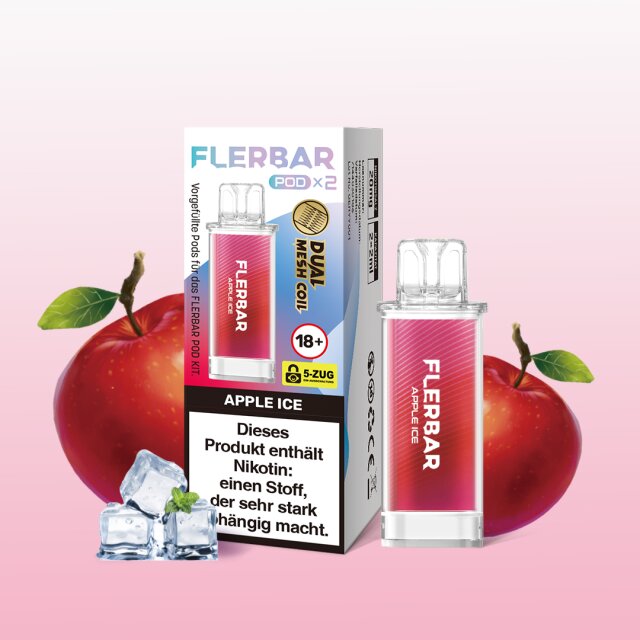 Flerbar Pod (2er Pack) - Apple Ice