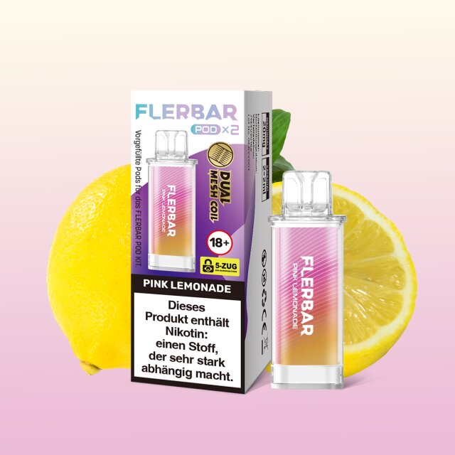 Flerbar Pod (2er Pack) - Pink Lemonade