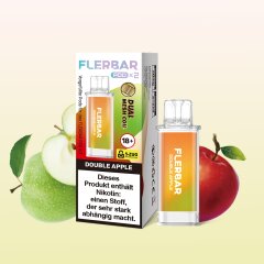 Flerbar Pod (2er Pack) -  Double Apple