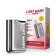 Lost Mary Tappo Akkuträger - Silver Stainless Steel