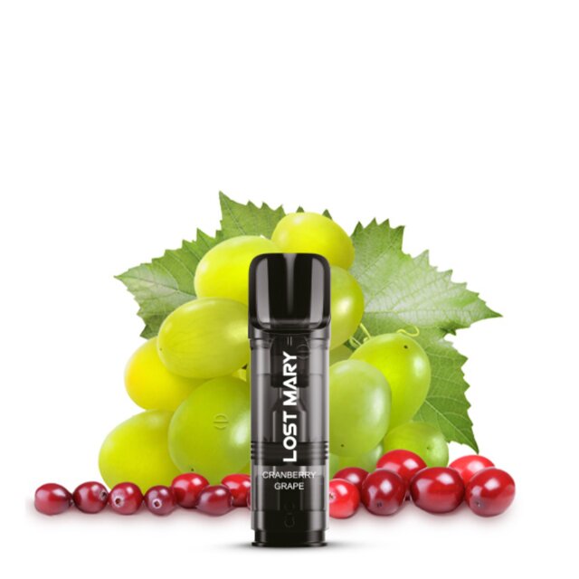 Lost Mary Tappo Pod (2er Pack) - Cranberry Grape