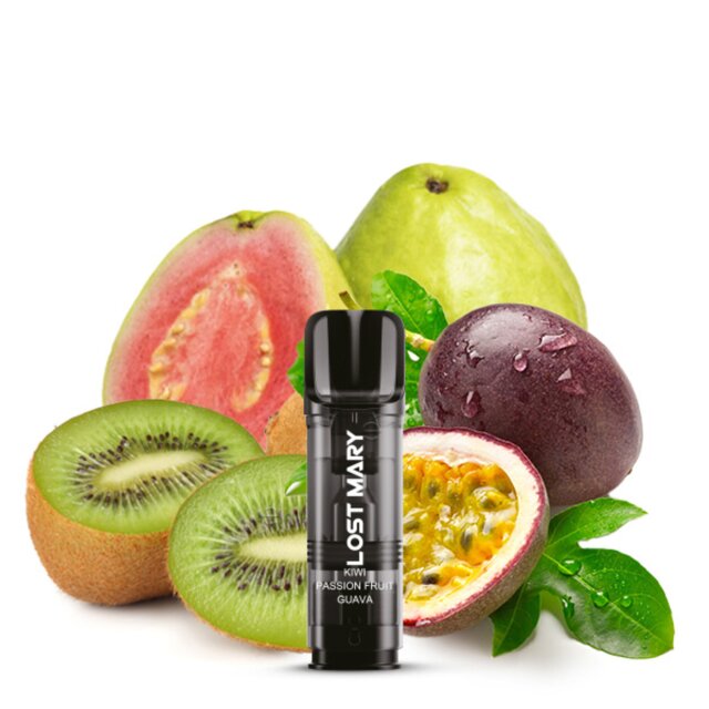 Lost Mary Tappo Pod (2er Pack) - Kiwi Passion Fruit Guava