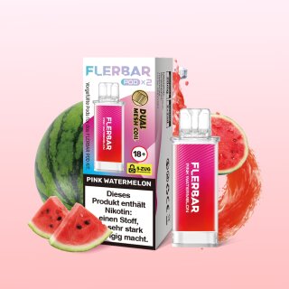 Flerbar Akku & Pod Starter Set (Bundle) Red Pink...
