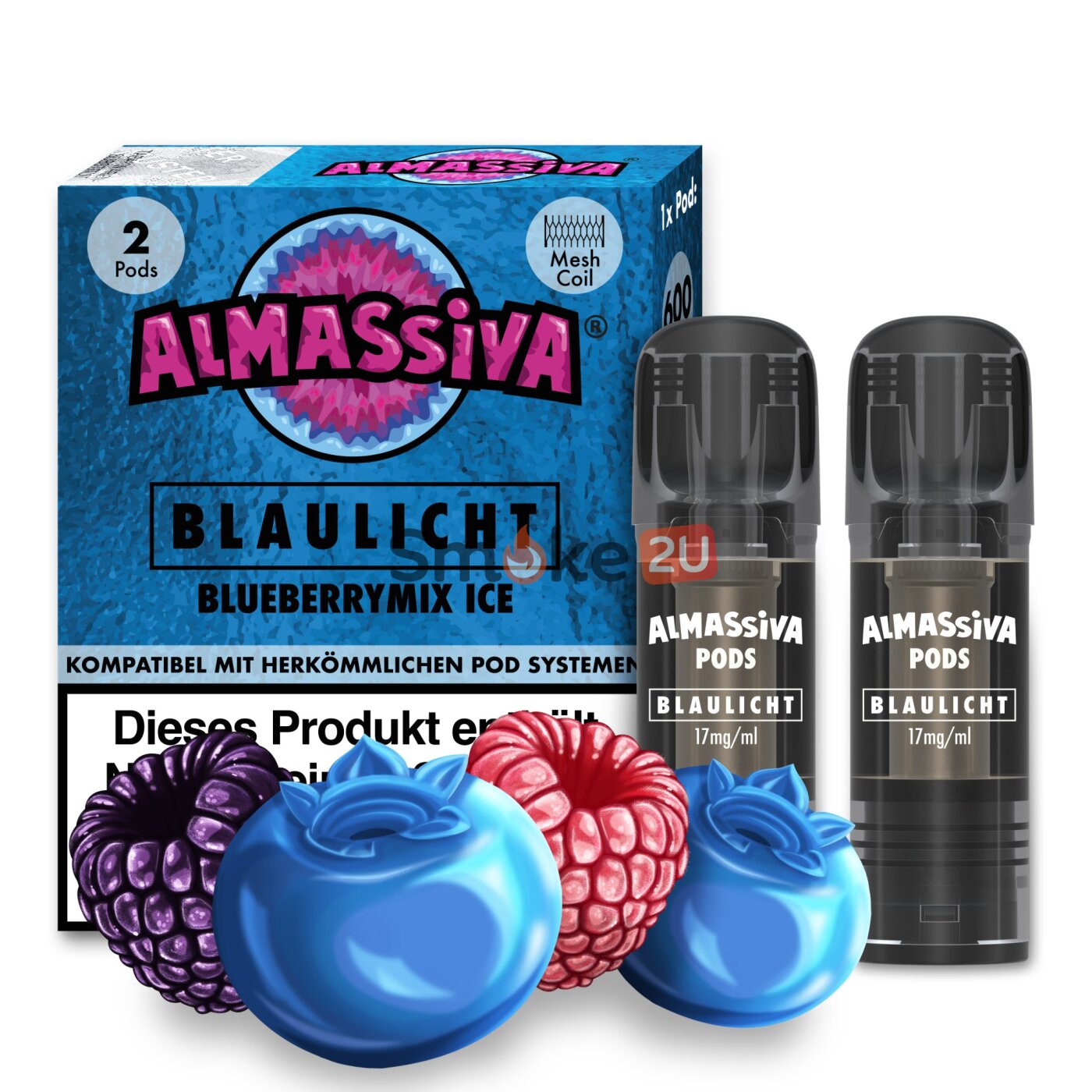 Al Massiva Blaulicht (2er Pack) – Pod