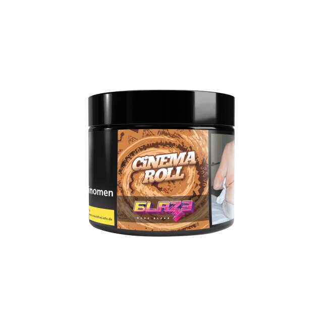 BLAZE Dark Leaf Shisha Tabak 25g - Cinema Roll