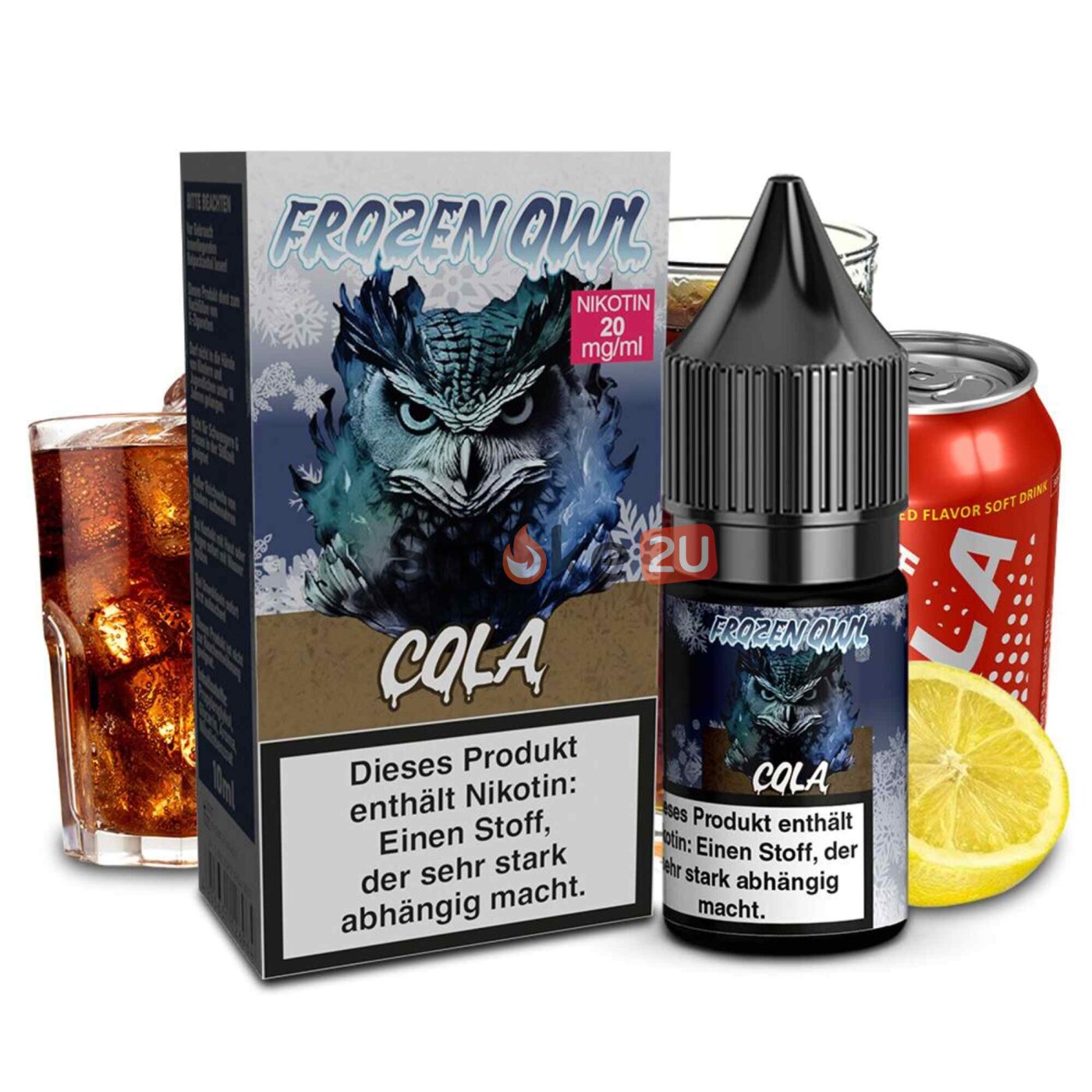 Frozen OWL Liquid 10ml - Cola Nikotinsalz 20mg, 6,90