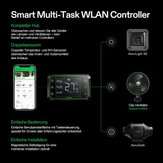 VIVOSUN Growbox Komplettset - 80 x 80 x 160 cm 150 Watt