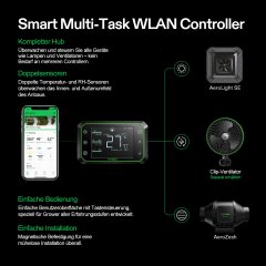 VIVOSUN Growbox Komplettset - 80 x 80 x 180 cm 150 Watt