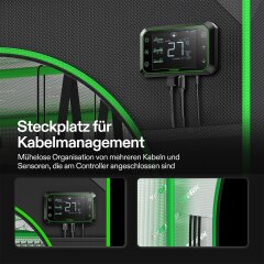 VIVOSUN Growbox Komplettset - 80 x 80 x 180 cm 150 Watt