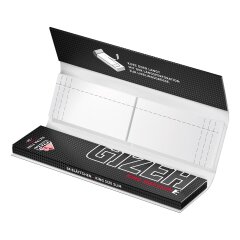 BLACK King Size Slim Blättchen + Tips | Mit Magnetverschluss 26er Pack je 34 Blättchen + 34 Filter Tips