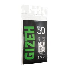 BLACK Active Filter 6mm - 10er Pack je 50 Filter Tips