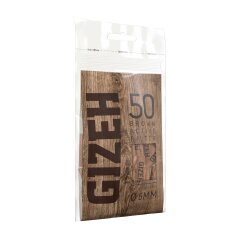 BROWN Active Filter 6mm - 10er Pack je 50 Filter Tips