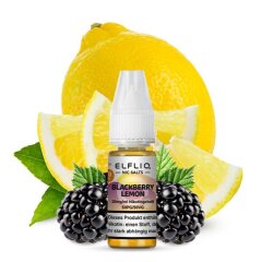 ELFBAR ELFLIQ 10ml - Blackberry Lemon 10mg