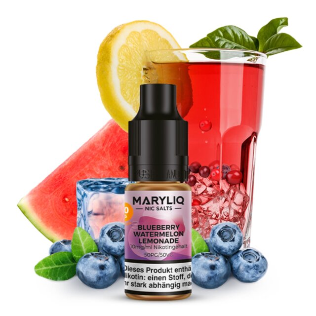 MARYLIQ 10ml - Blueberry Watermelon Lemonade 10mg