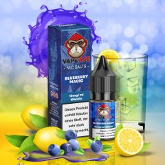 VapeApe Liquid 10ml - Blueberry Magic 10mg