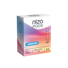 Nizo Pods 2er Pack - Leerpod zum befüllen - 2 ml Tank