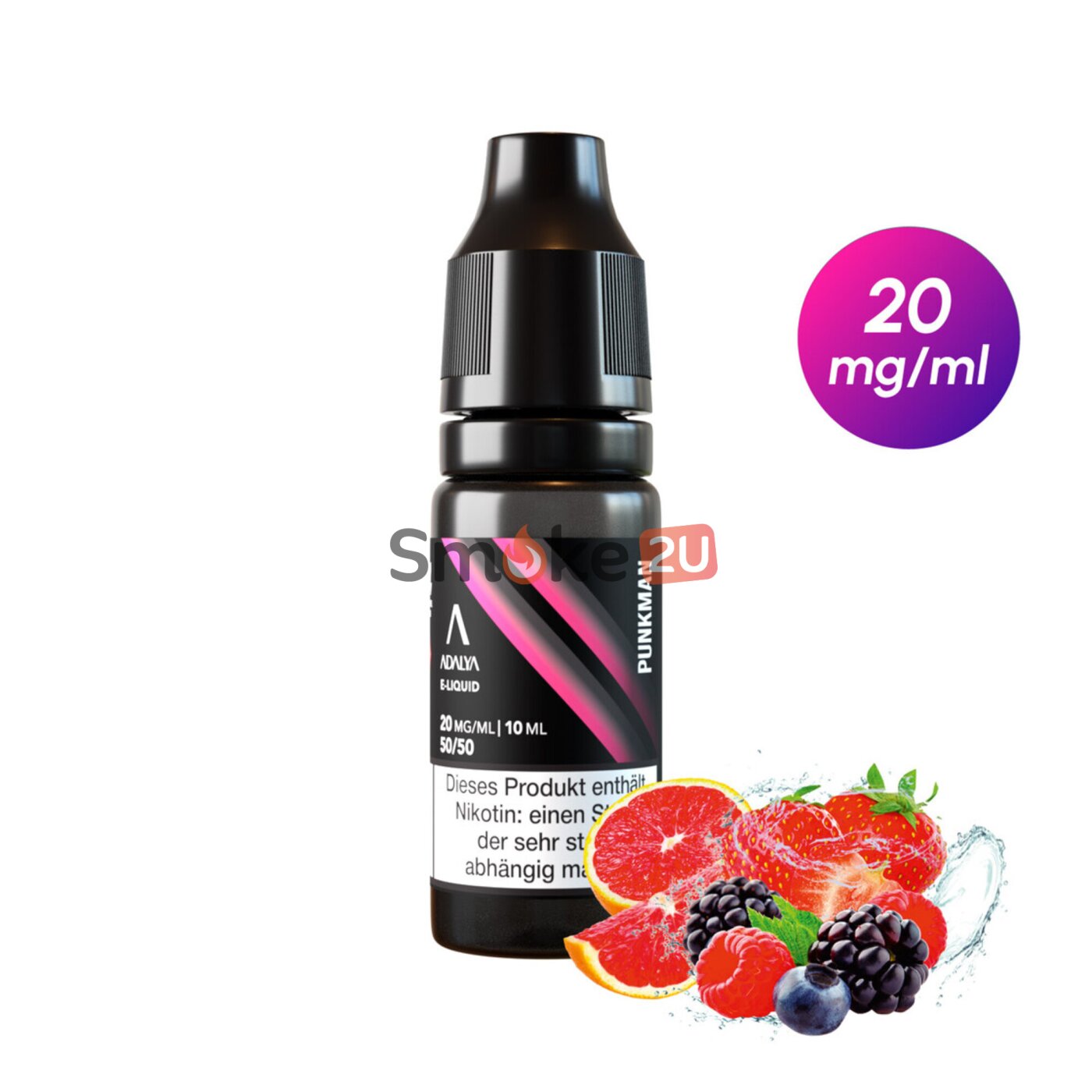 e-liquide punkman 60 ml - adalya E-liquide Punkman 10ml Sel de Nicotine Adalya